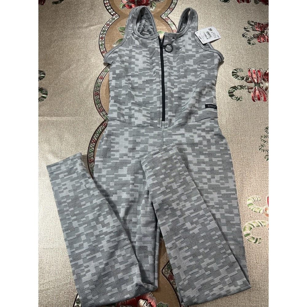 BABALU FITNESS enterizo Jumpsuit With Lycra Size‎ L Gris Jasped Ref:99983